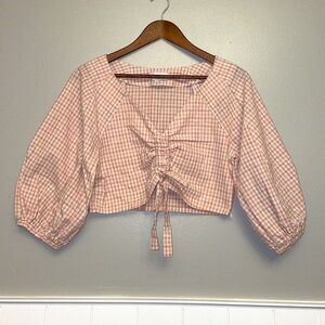 Chriselle x J. O. A. Cropped Top